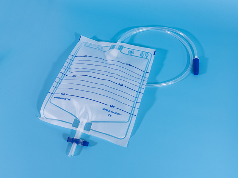  1000ML EVA Cross T-Valve Urinary drainage bag